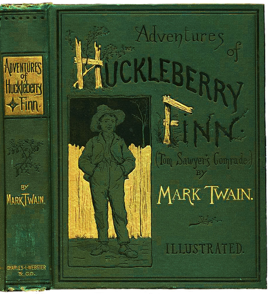 HUCK FINN FIRST EDITION.